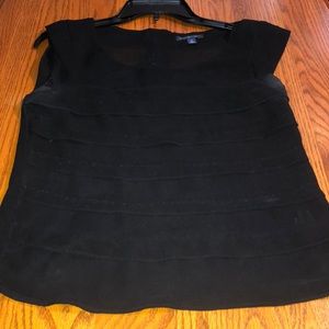 Shear black American eagle top